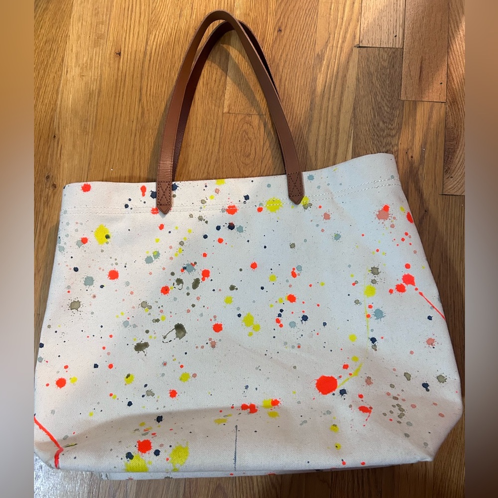 Madewell canvas transport tote
